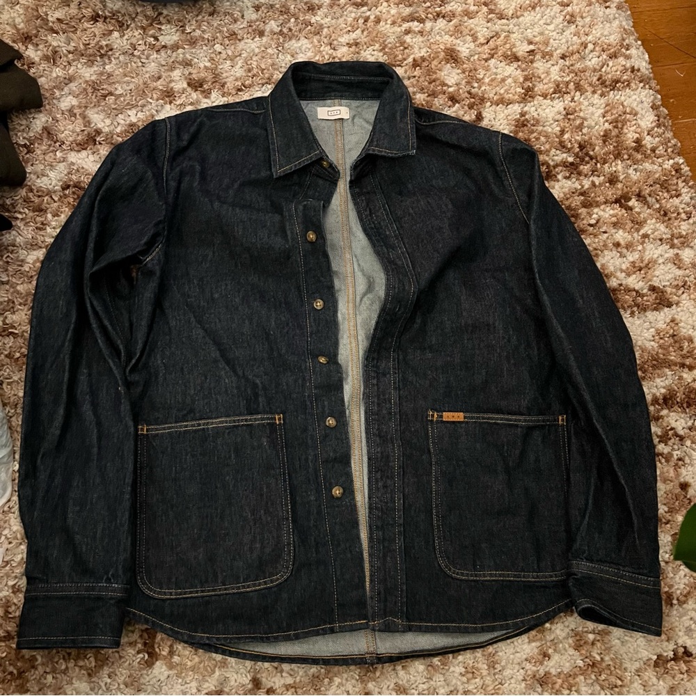 AYR Indigo Selvedge Denim Jacket - Small